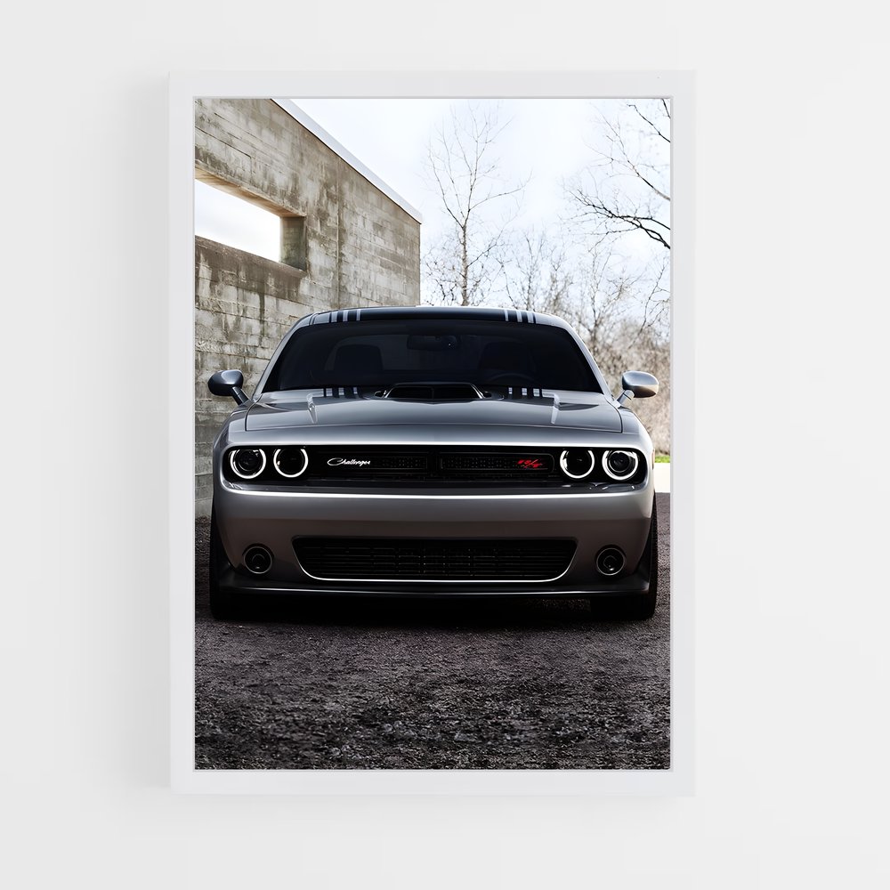 Poster Dodge Challenger Urban Dream (vue 3)